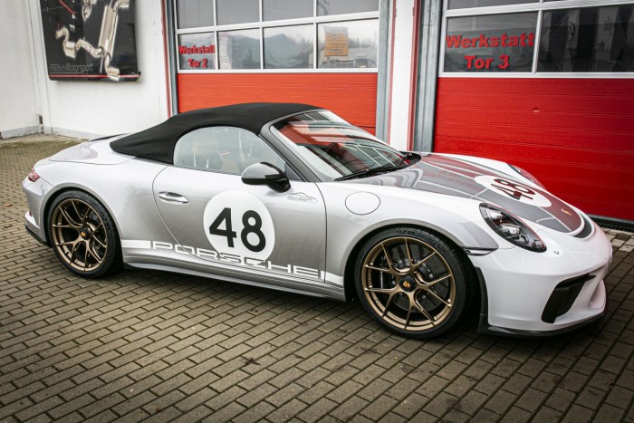 Seitenschweller Carbon links (Austausch) Porsche 991 Speedster